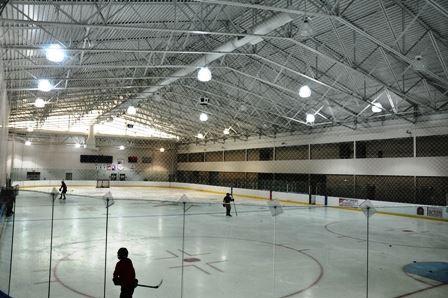 Indoor Hockey Rink at the Taylor Sportsplex. 