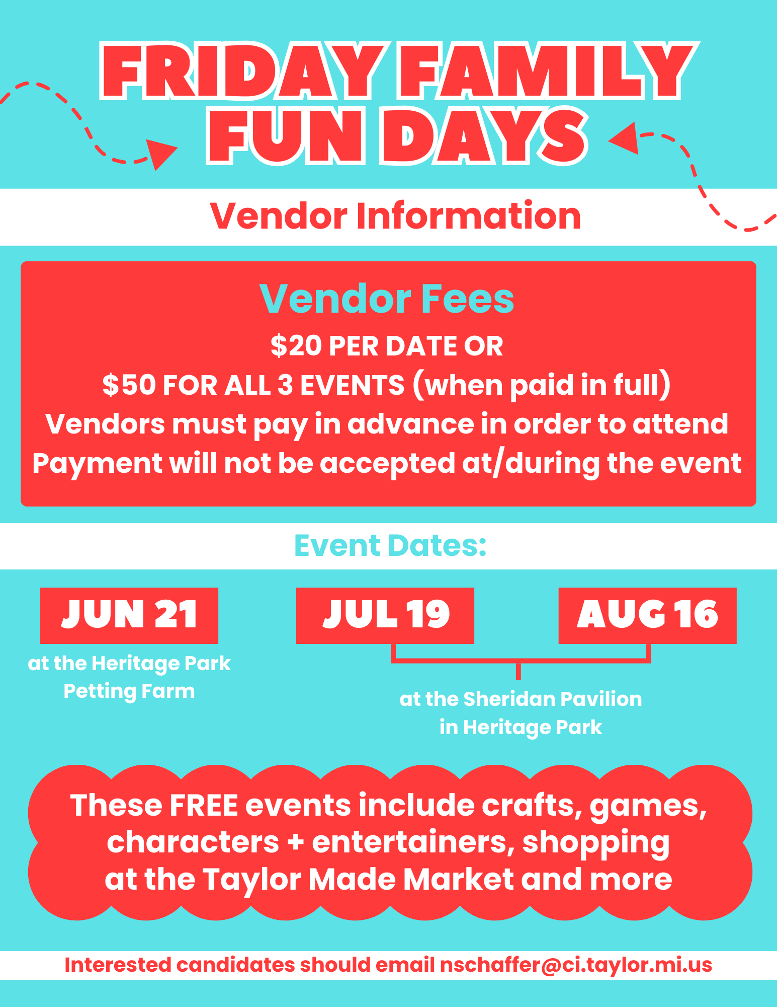 2024 FFFD Vendor Packet 